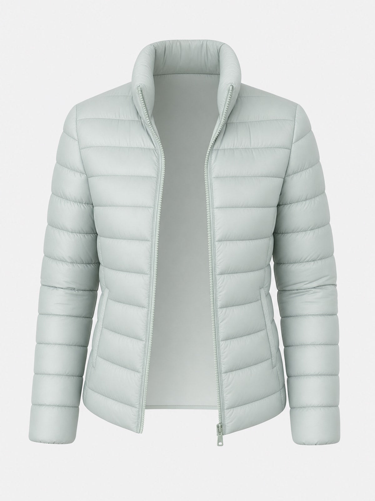 Warm Quilted Spring Jacket Lightweight & Water-Resistant - 1