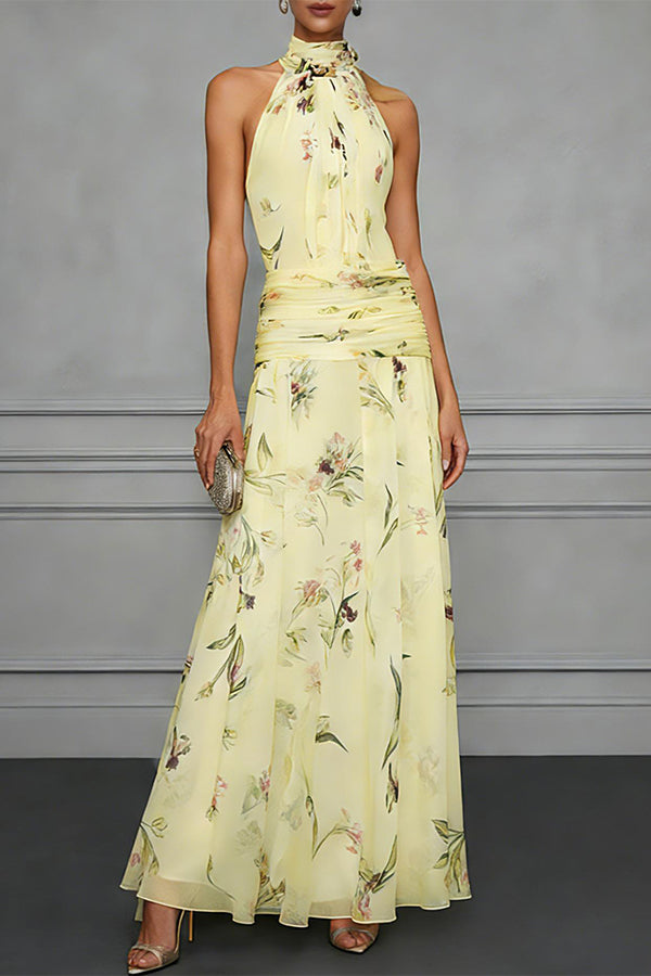 Off-Shoulder Floral Midi Dress - view 2