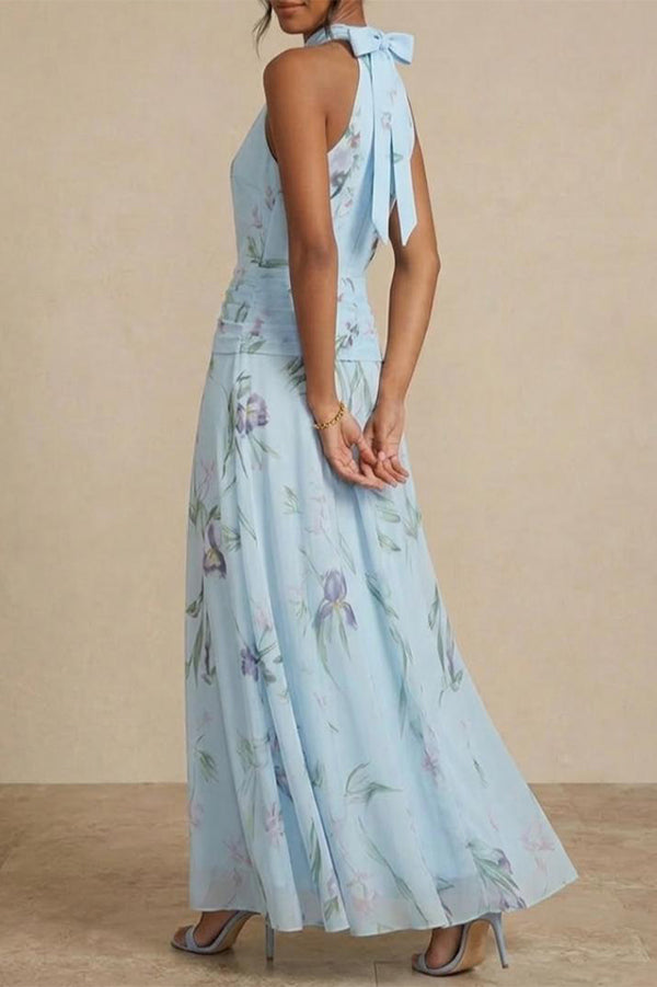 Off-Shoulder Floral Midi Dress - view 7