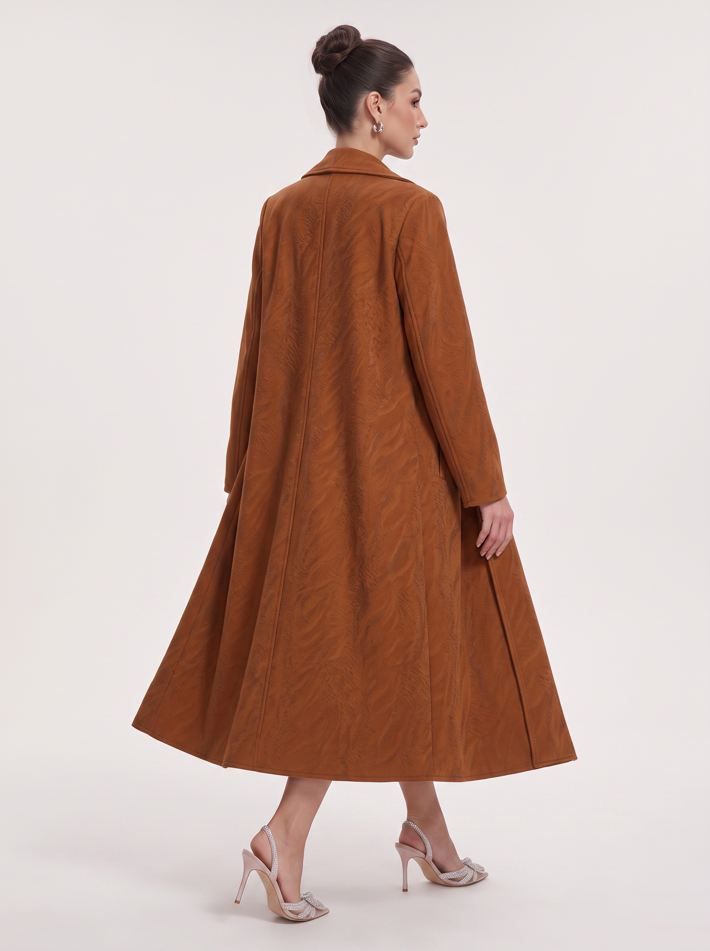 Longline Open-Front Coat in Extended Sizes - view 14