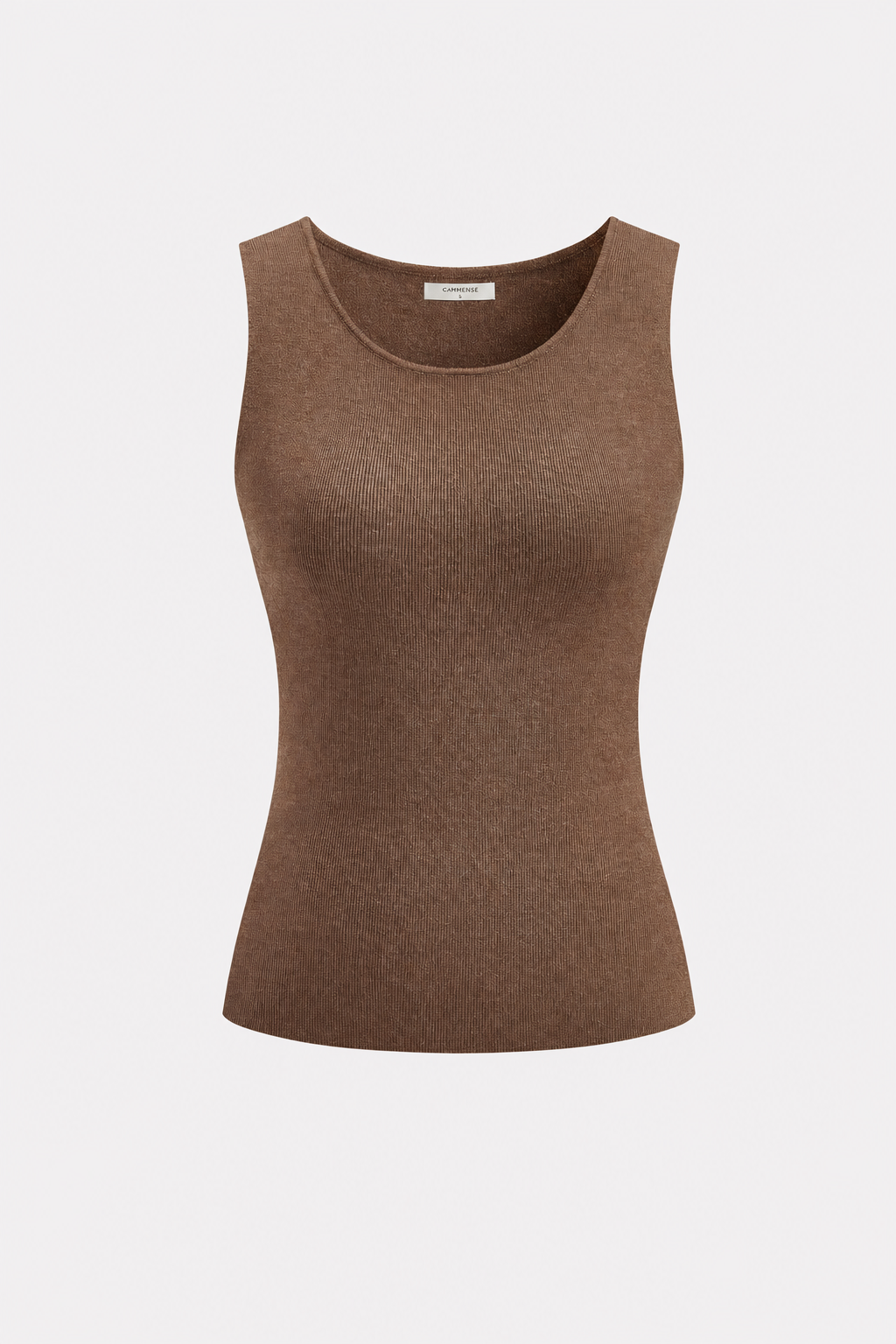 Knit Tank Top & Capelet Two-Piece Set - 6