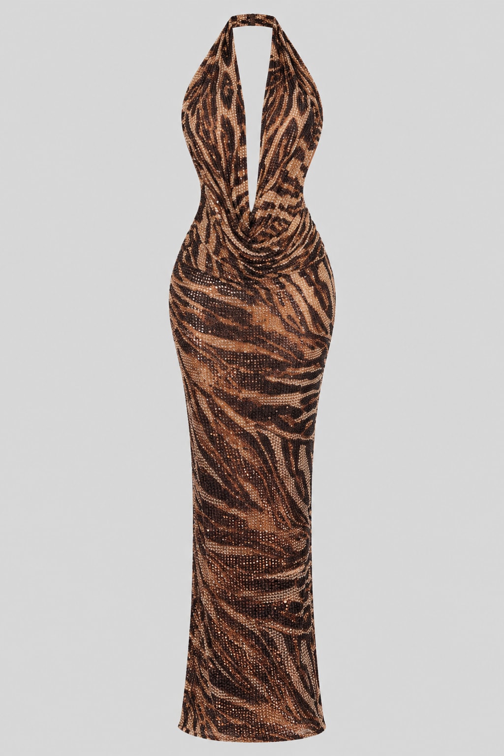 Bodycon Dress Leopard Print Sheath Party Outfit - 1