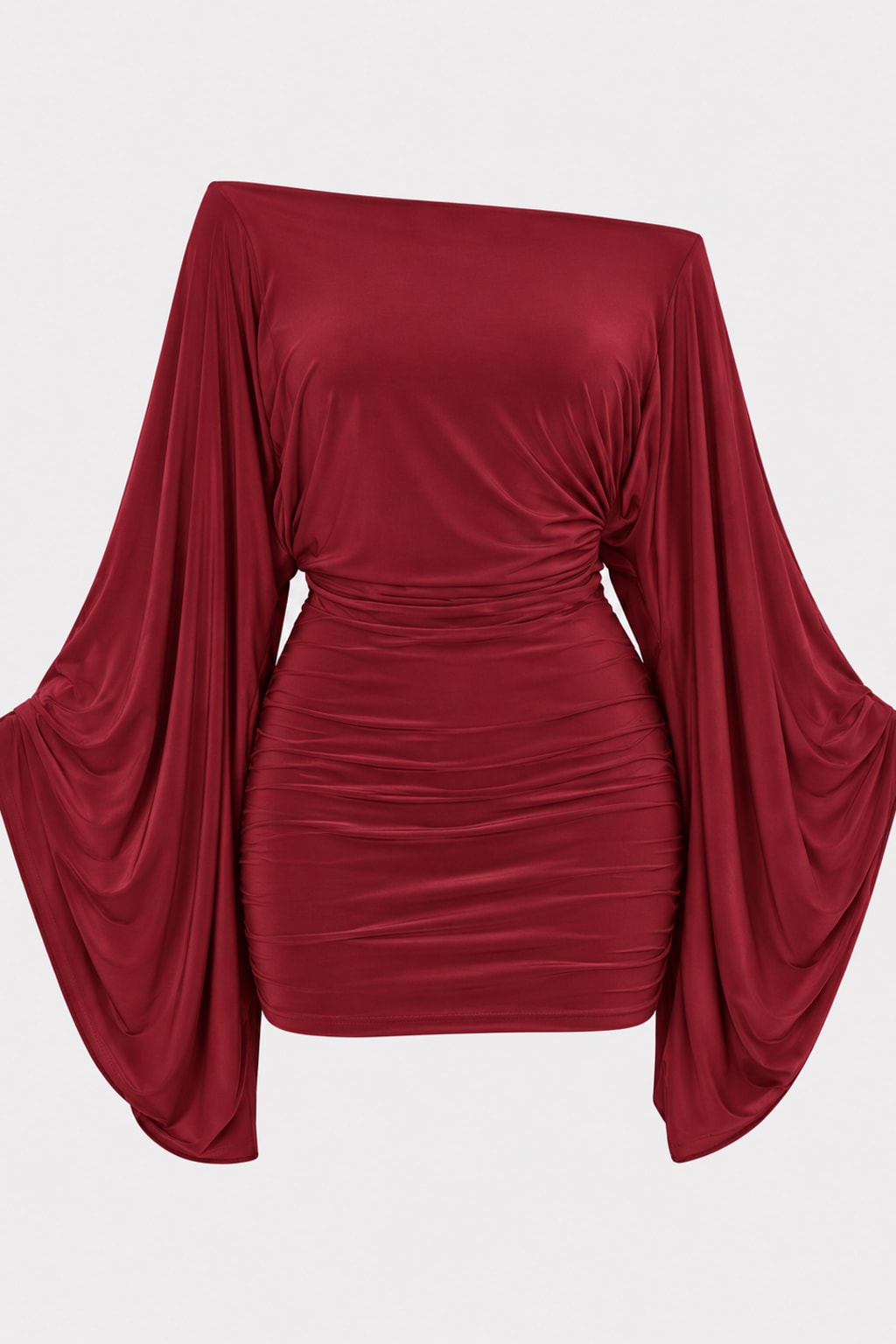 Knit Mini Dress Elegant Evening Style - 1