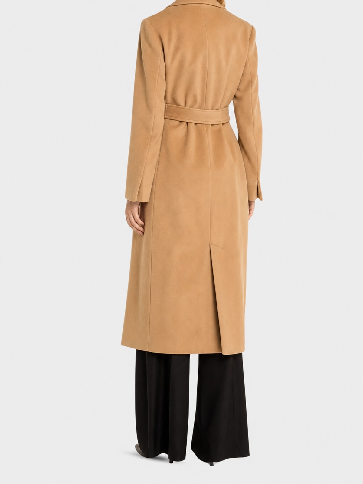 Warm Structured Longline Coat With Tailored Fit - 4