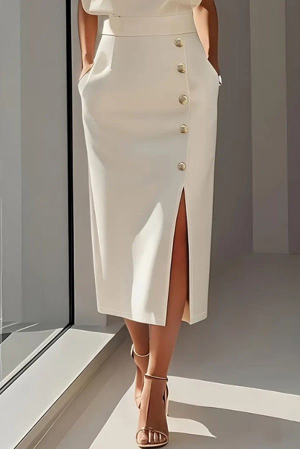 Long Sleeve Midi Dress With Pockets - view 5