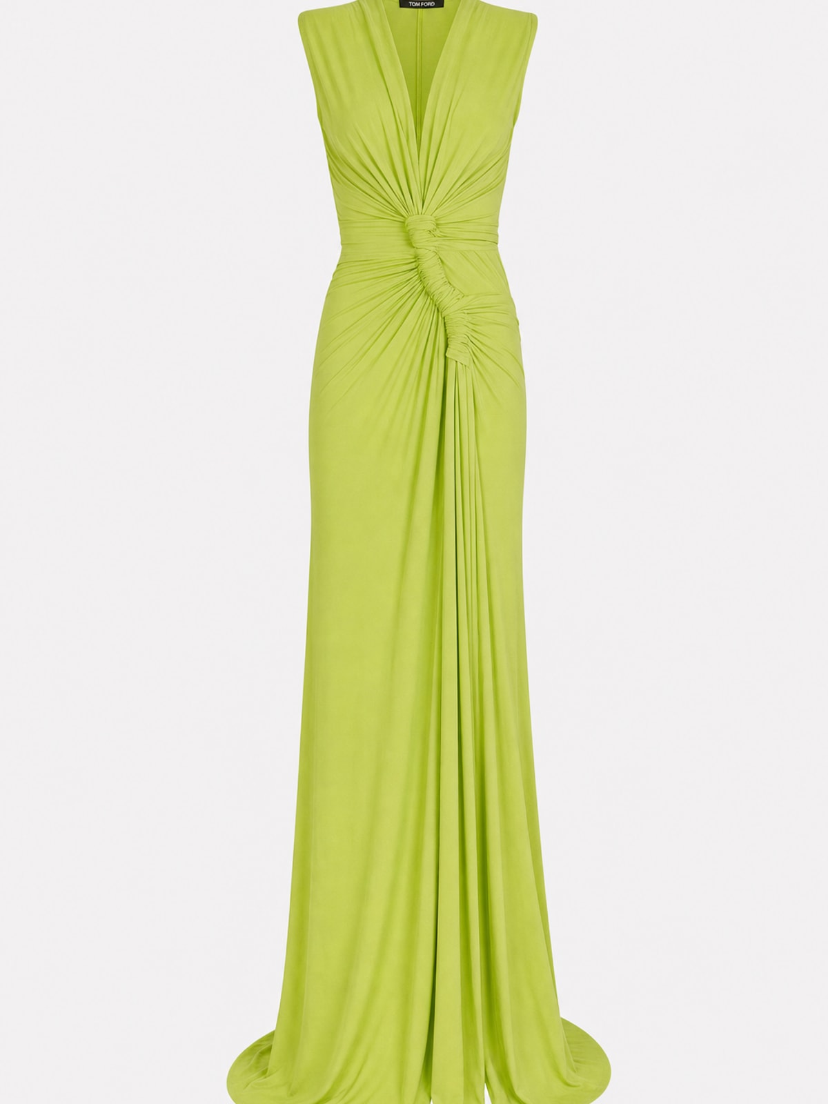 Elegant Polyester Sleeveless Cutout Maxi Dress - 1