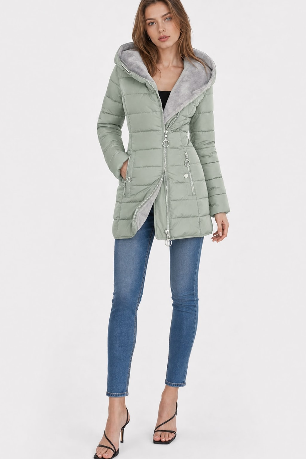 Plush-Lined Classic Coat for Cozy Everyday Style - 4