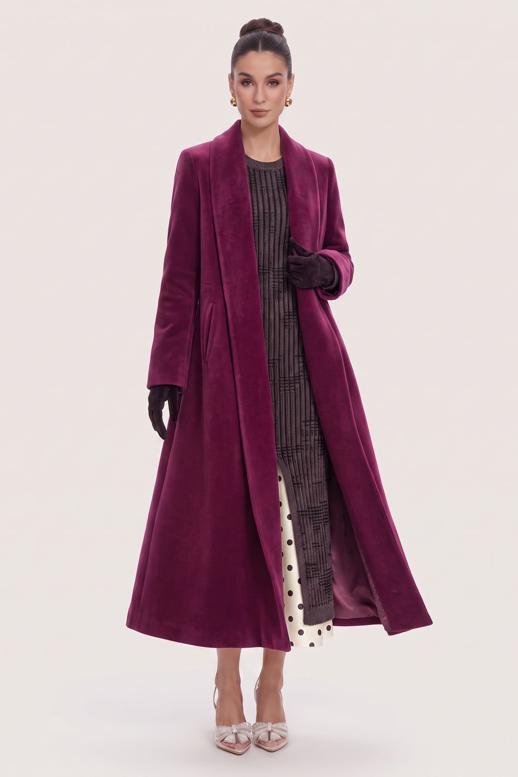 Longline Coat Flowing Open-Front Layer in Extended Sizes - 10