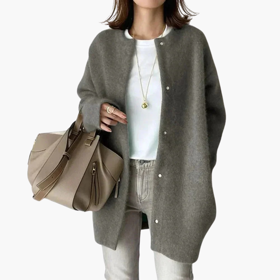 Insulated Shawl Collar Winter Coat - view 5