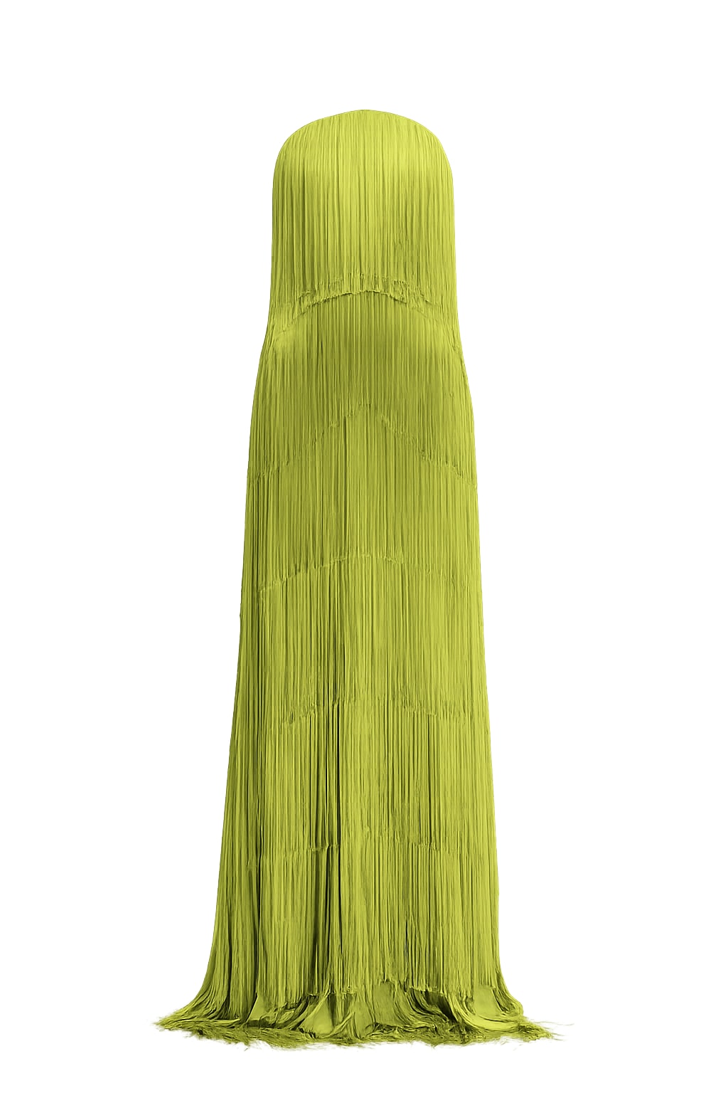 Off Shoulder Maxi Dress with Tassel Detail - 1