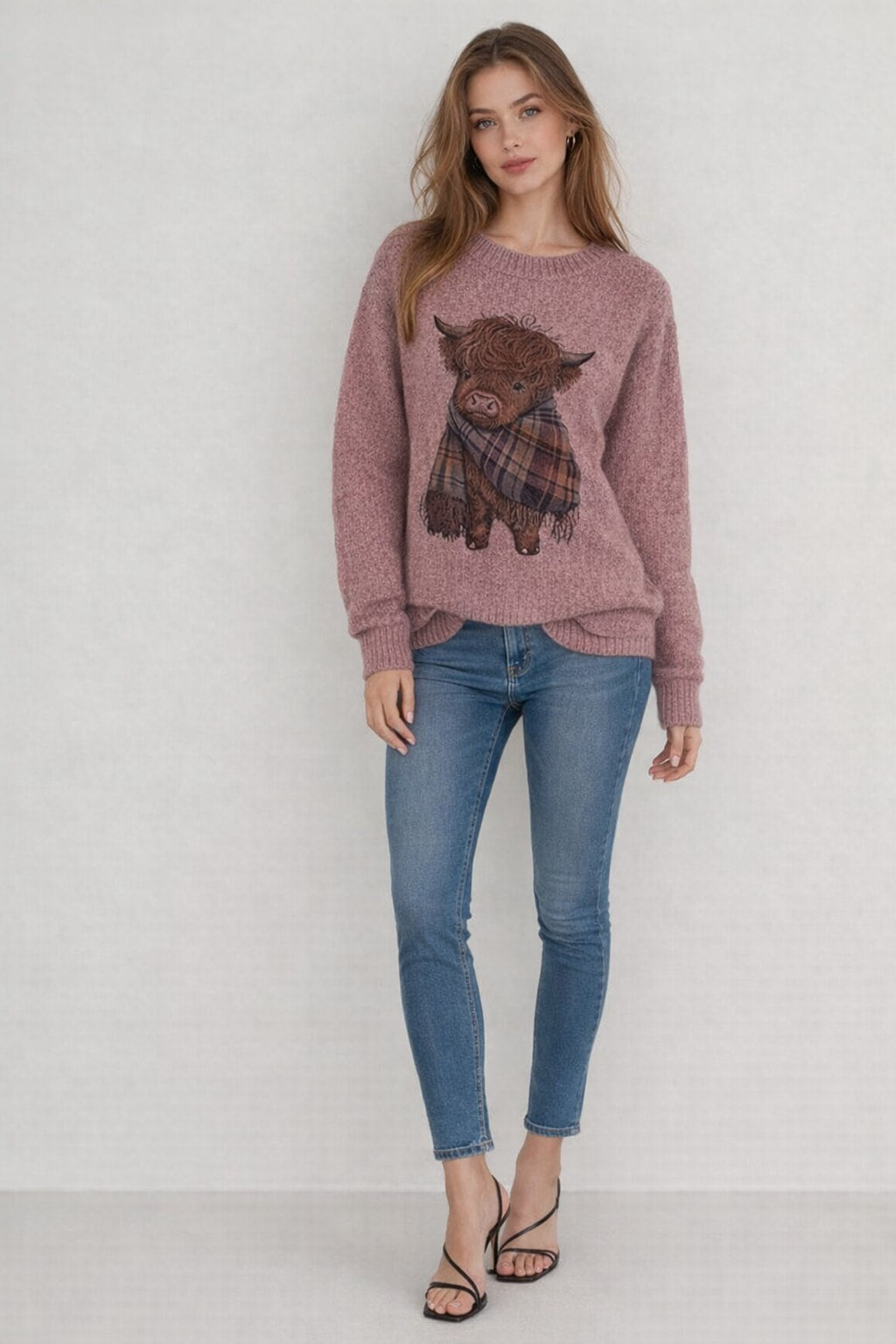 Cotton Crewneck Sweater with Relaxed Fit - 9