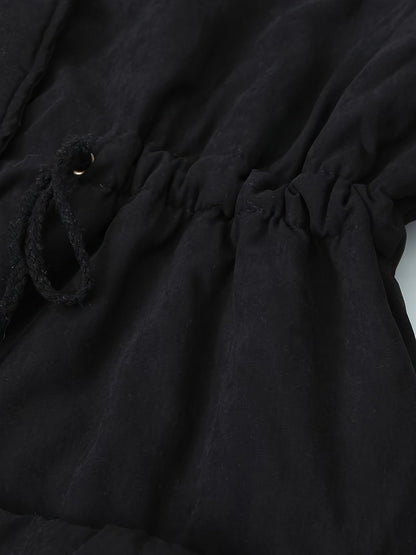 Fleece Lined Hooded Winter Parka, Mid-Length - view 9