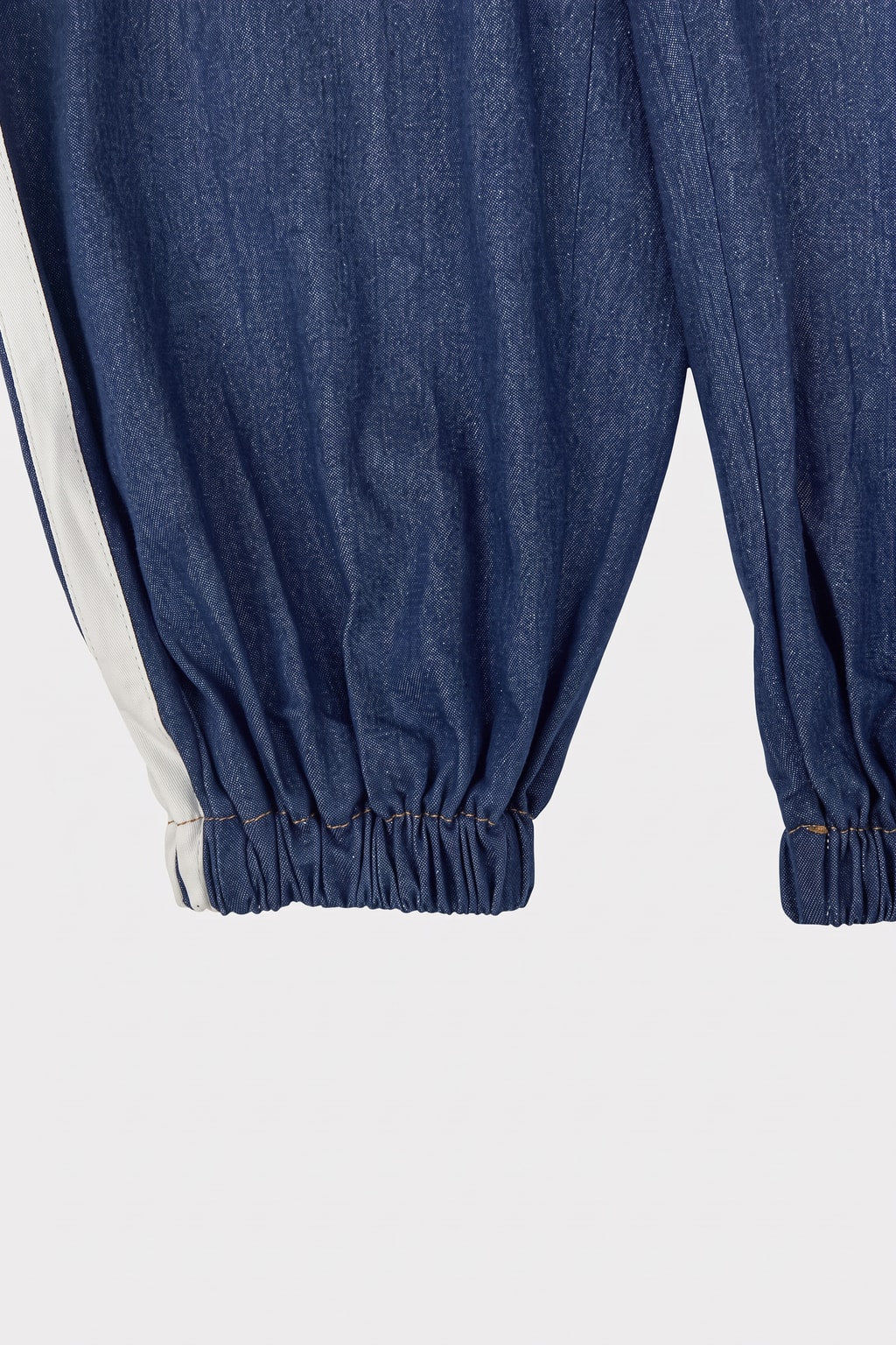 Cotton-Blend Denim Ankle-Tie Jumpsuit - 8