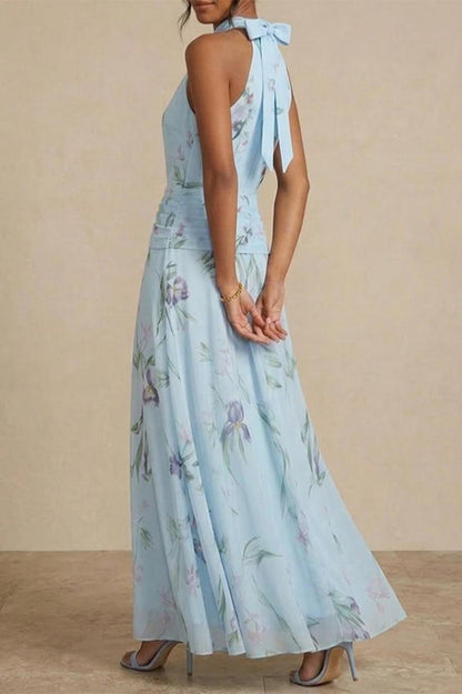 Off-Shoulder Floral Midi Dress - view 7