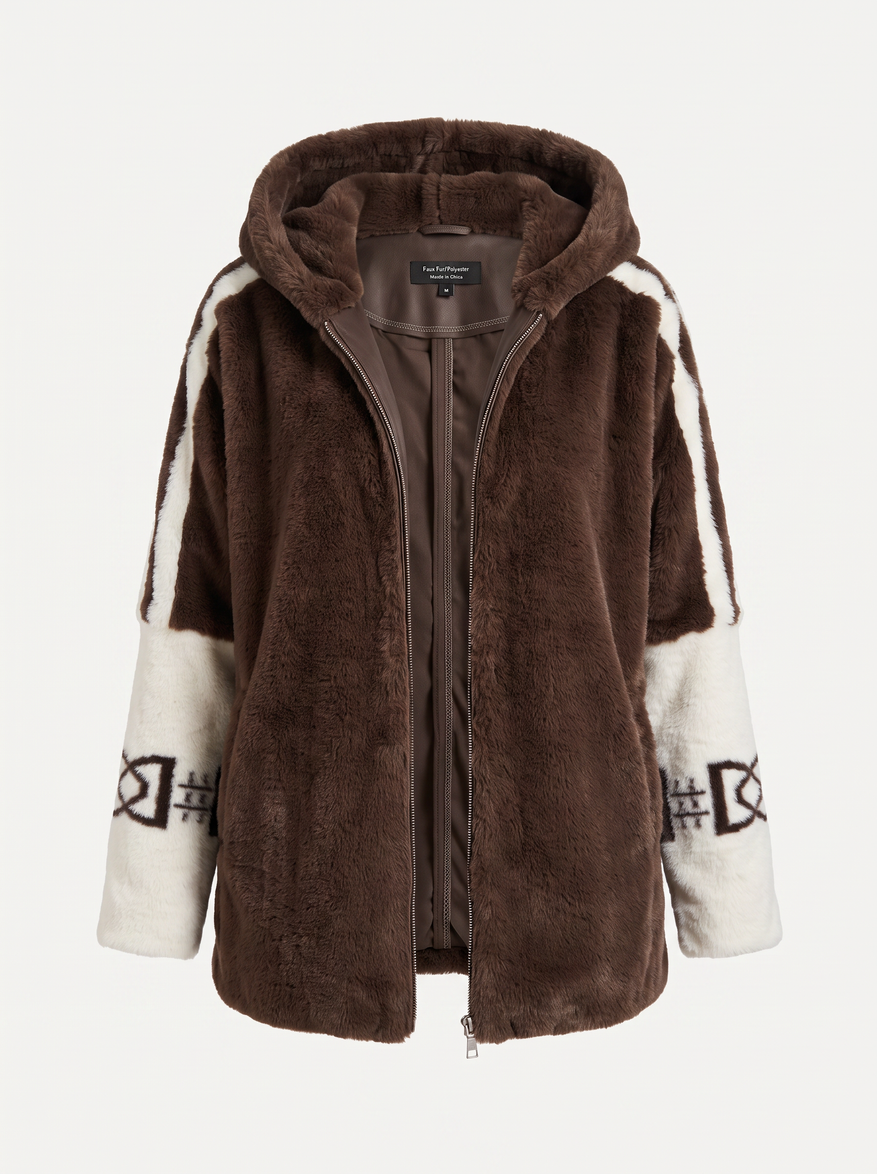 Oversized Faux Fur Hooded Winter Coat