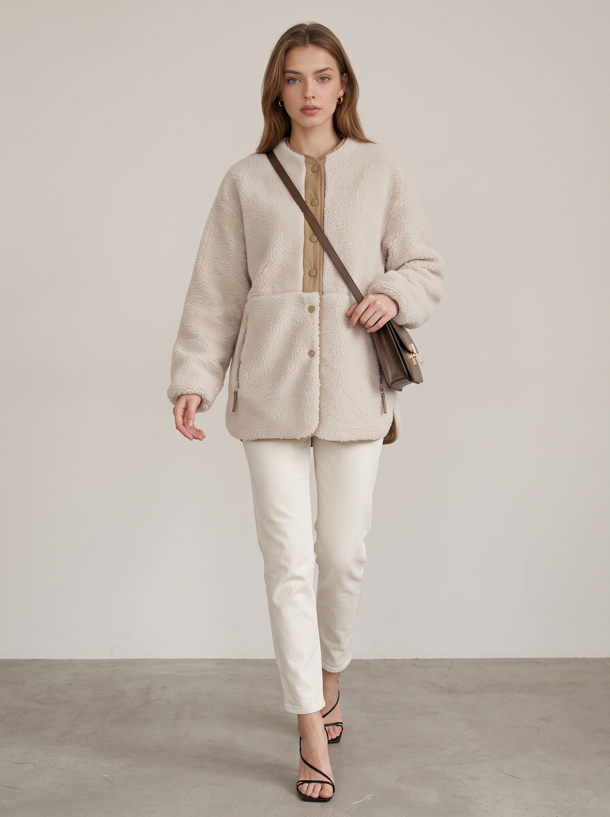 Beige Soft-Touch Jacket - view 4