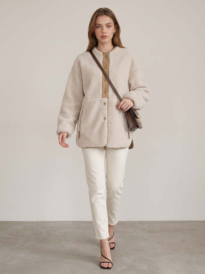 Beige Soft-Touch Jacket - view 4