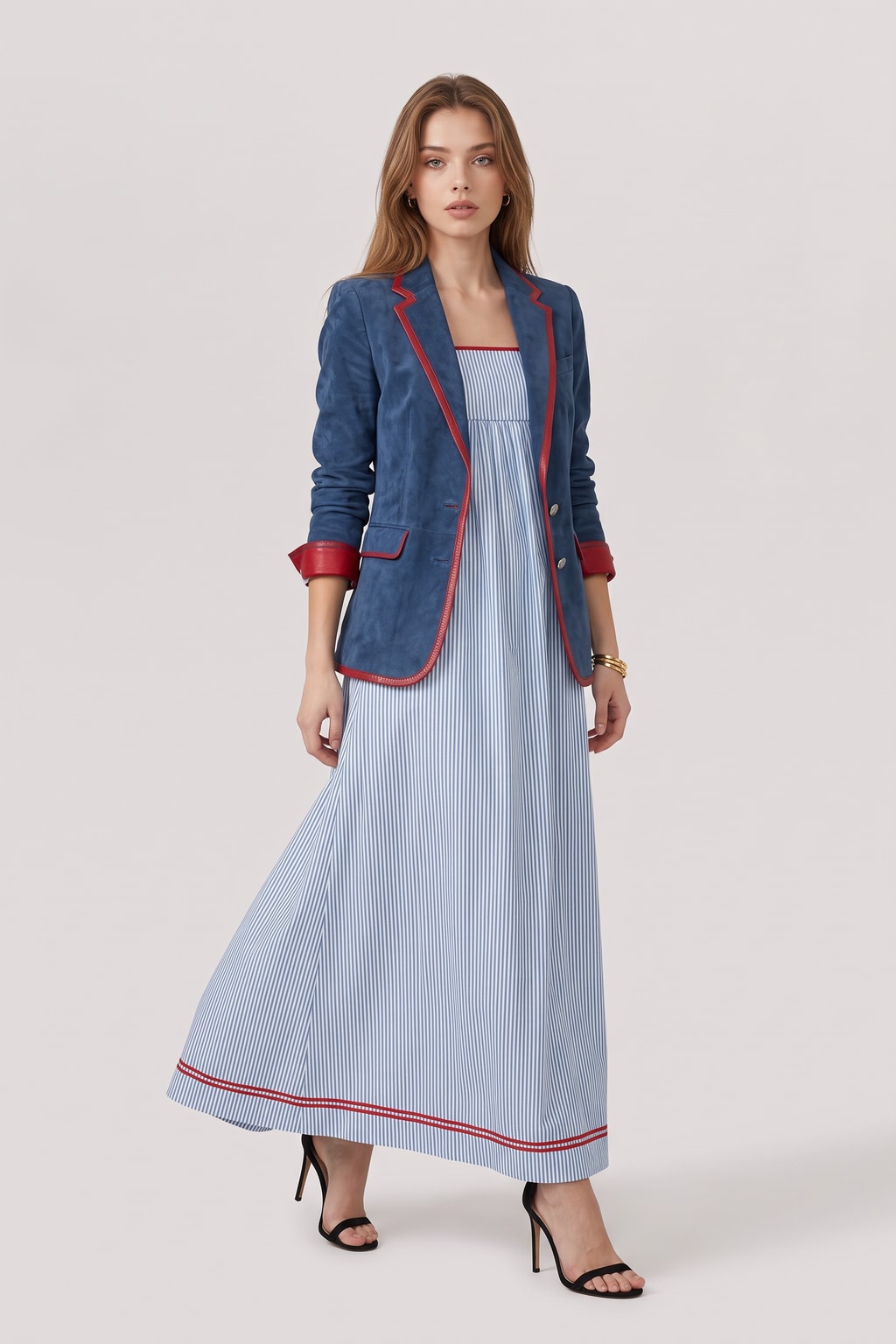 Retro Casual Blazer with Retro Fit - 3