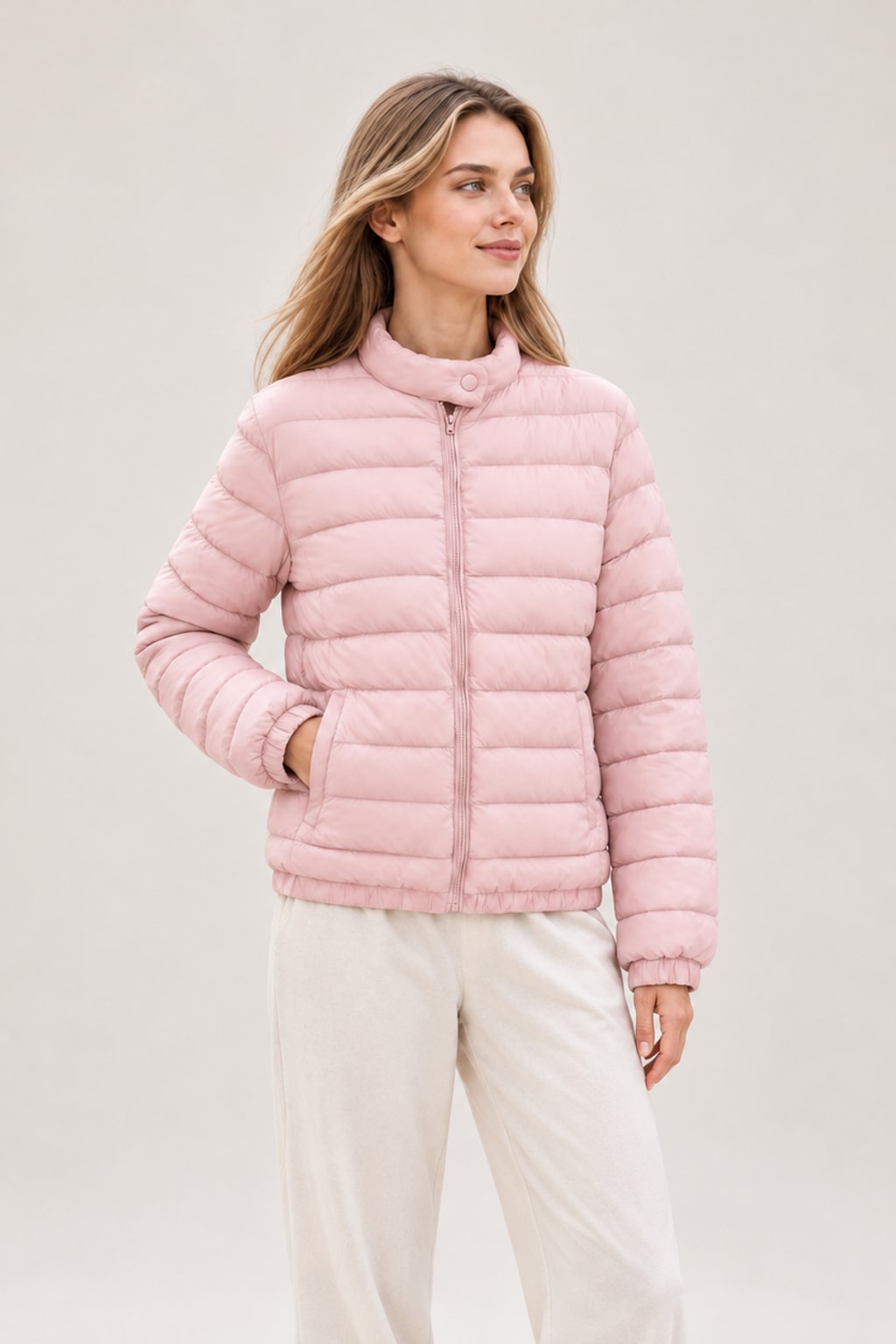 Ultralight Down Jacket Feather Overcoat - 9