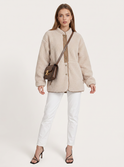 Beige Soft-Touch Jacket - view 3