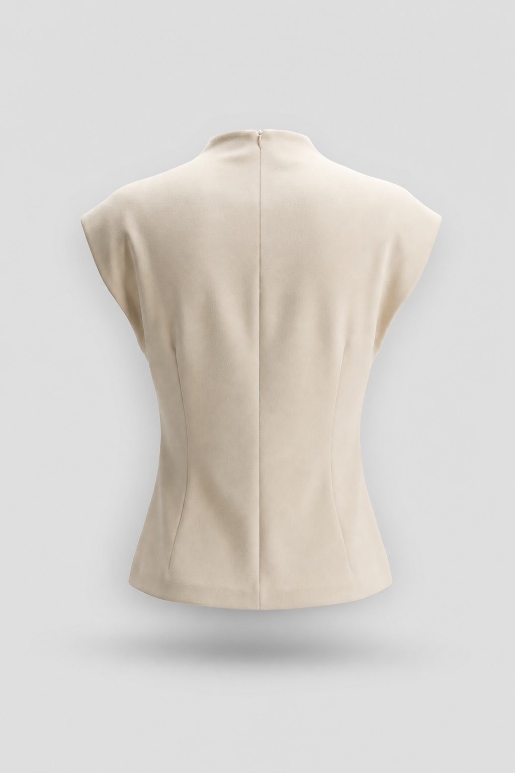 Polyamide Short-Sleeve T-Shirt In Off White - 6