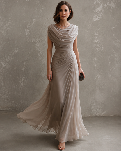 Ruched sleeveless maxi dress - view 2
