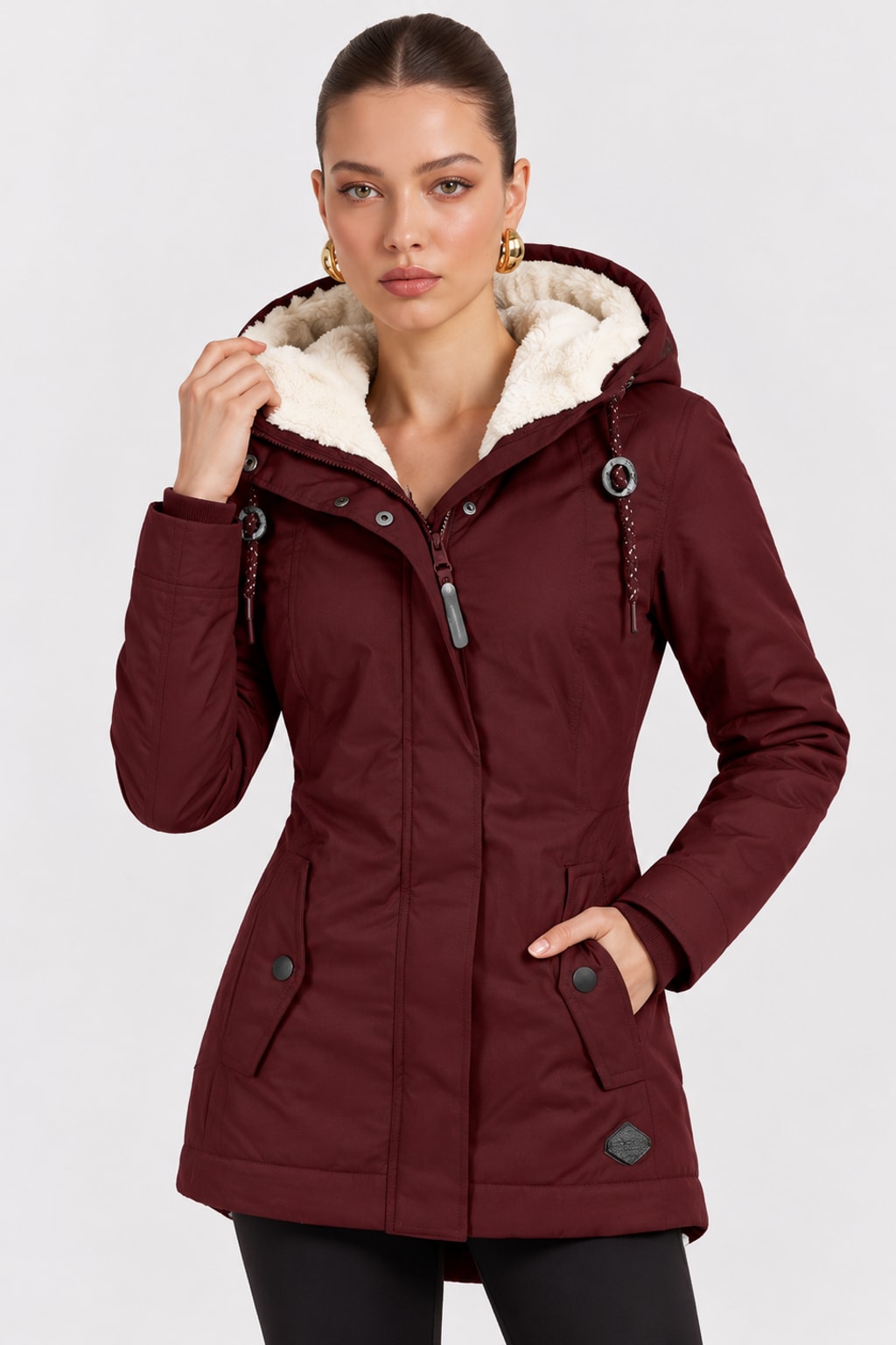 Waterproof Parka Women Long Winter Coat - 4
