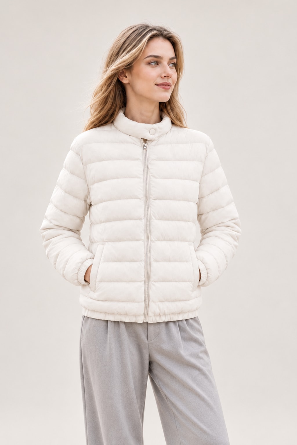 Ultralight Down Jacket Feather Overcoat - 6