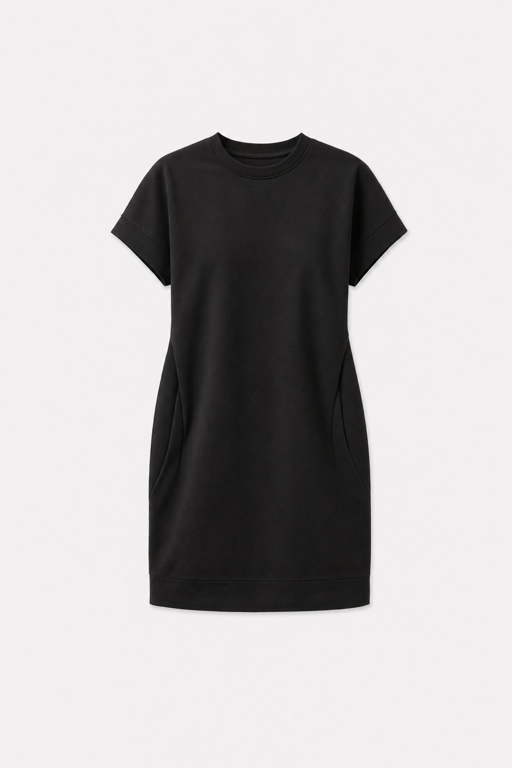 Black Lightweight Summer Dress - 1