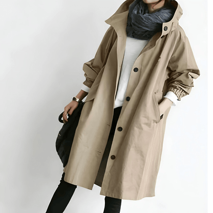 Lightweight hooded jacket with relaxed fit - view 6