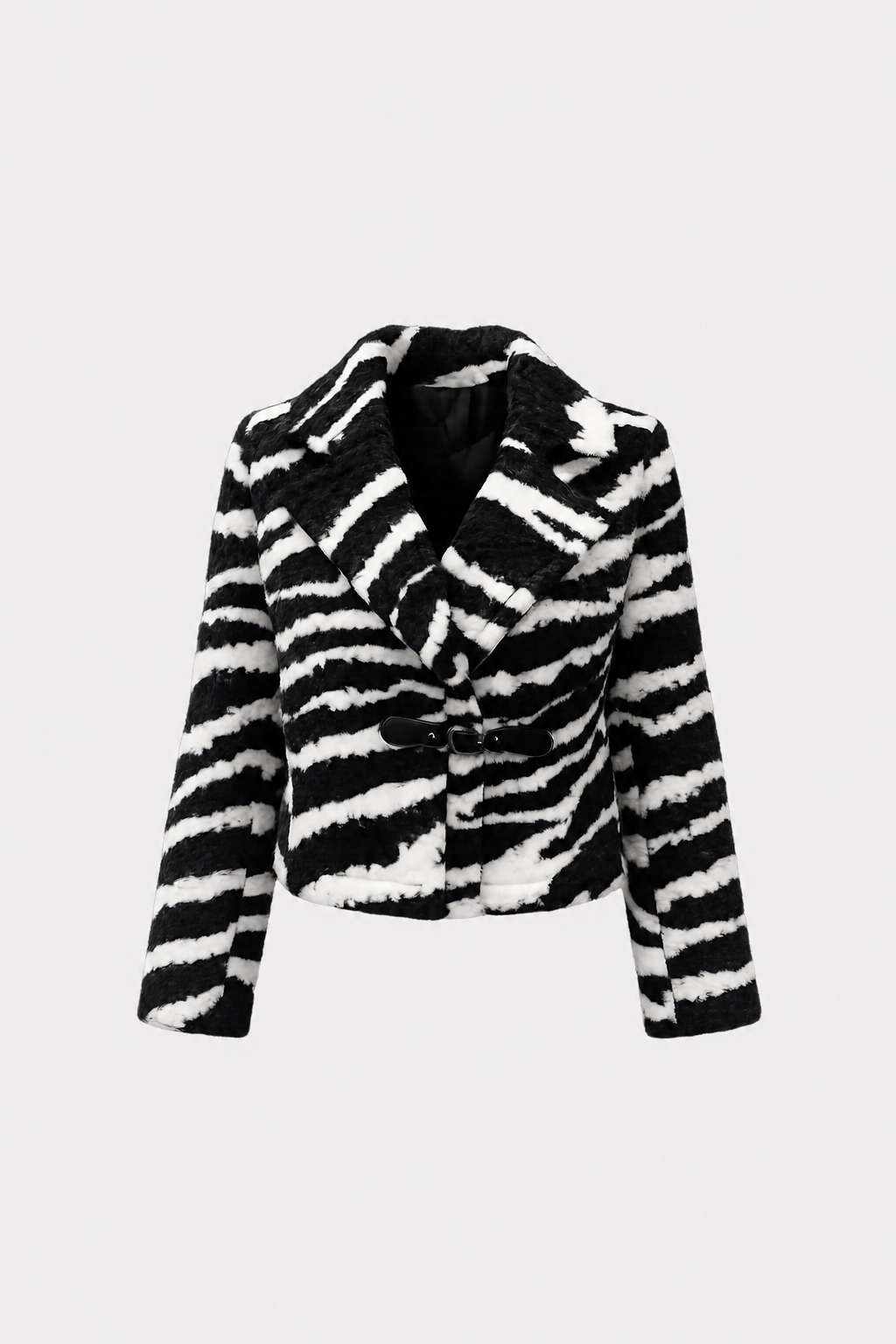 Cotton Blend Women's Casual V-Neck Button Jacket - 1