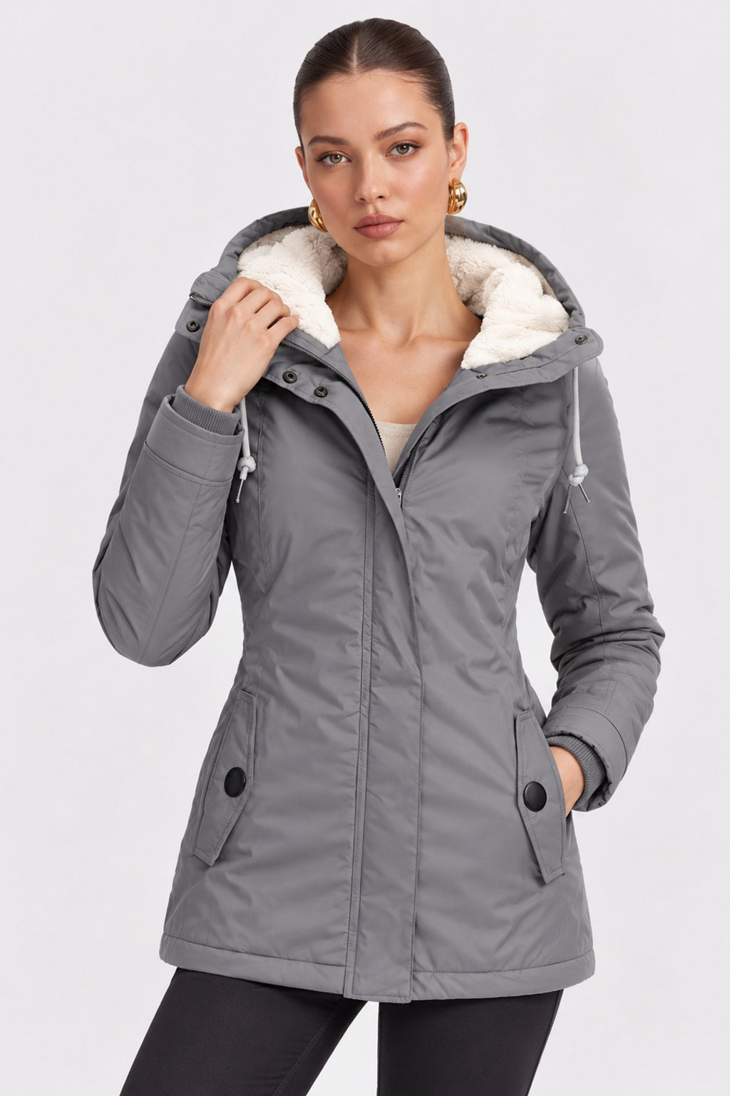 Waterproof Parka Women Long Winter Coat - 6
