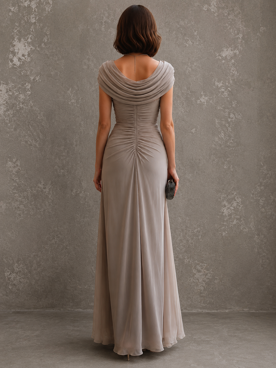 Ruched sleeveless maxi dress - view 10