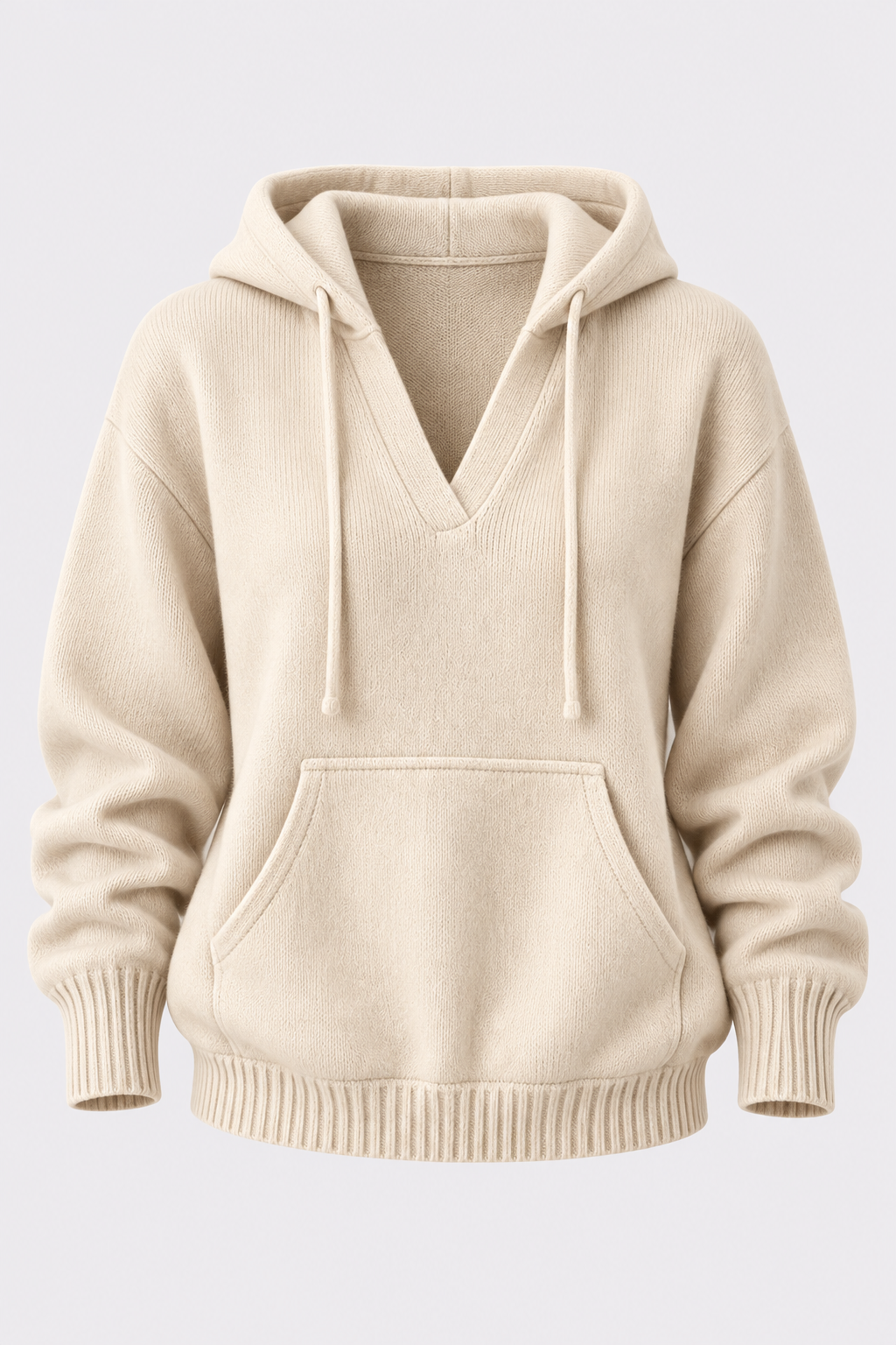 Polyester Hooded Sweater With Kangaroo Pocket - 6