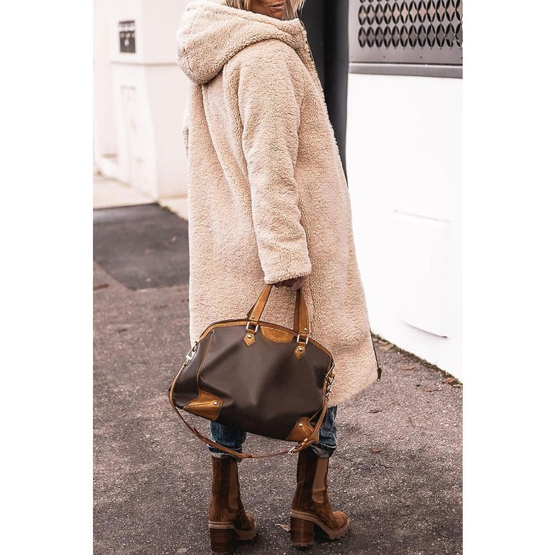 Down-Filled Long Hooded Winter Coat - view 2