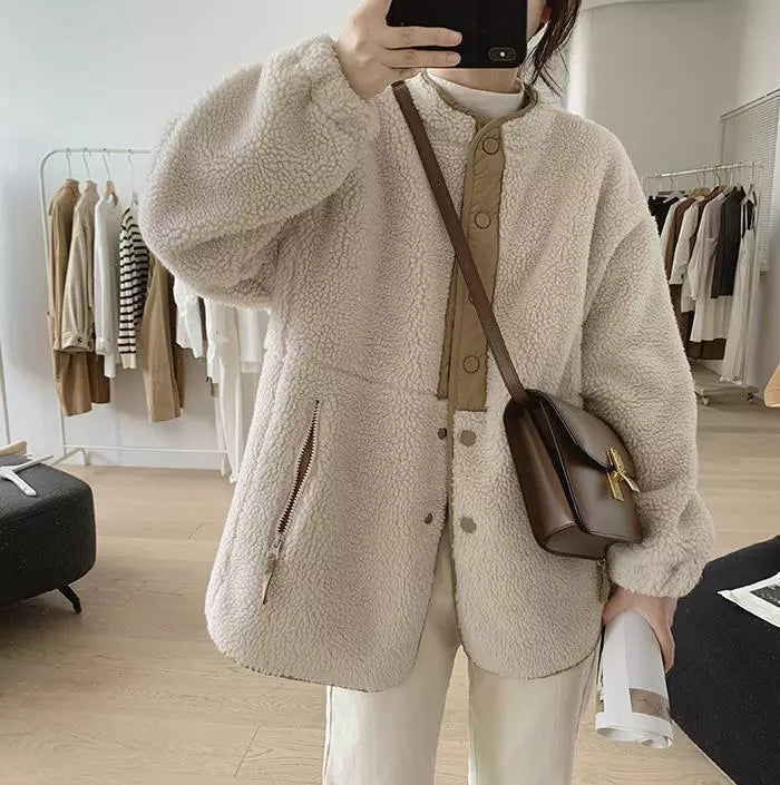 Beige Soft-Touch Jacket - view 5