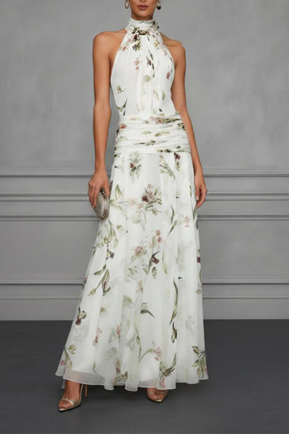Off-Shoulder Floral Midi Dress - view 5