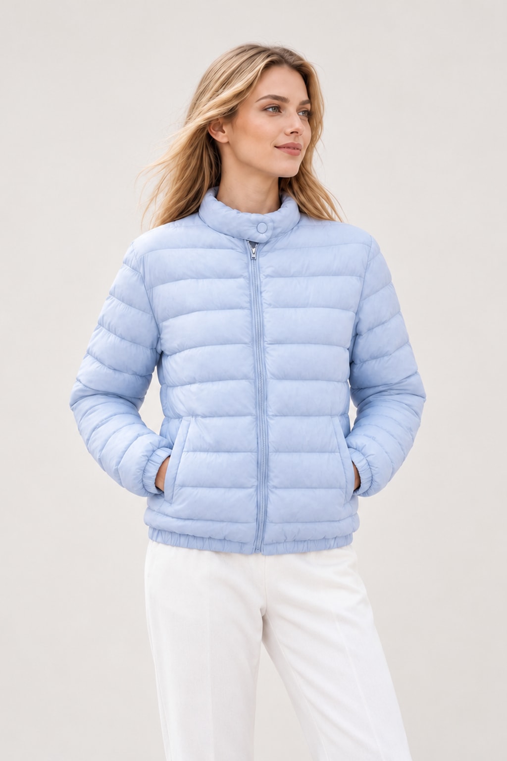 Ultralight Down Jacket Feather Overcoat - 3