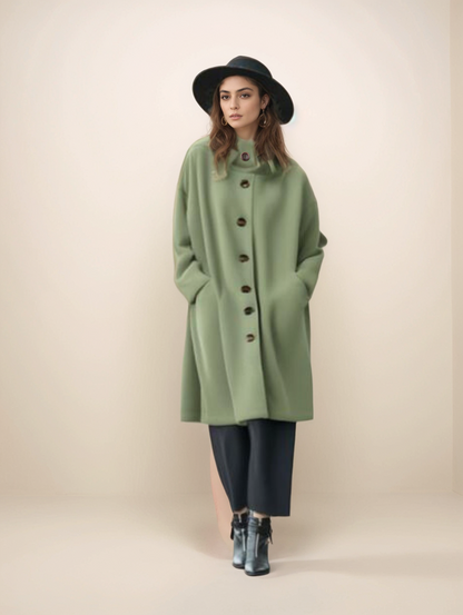 Belted double-breasted trench coat - view 4