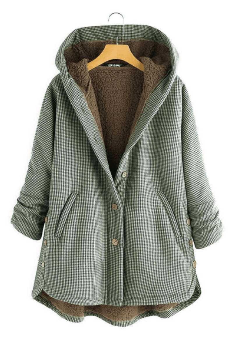 Plush Fleece Hooded Oversized Winter Jacket