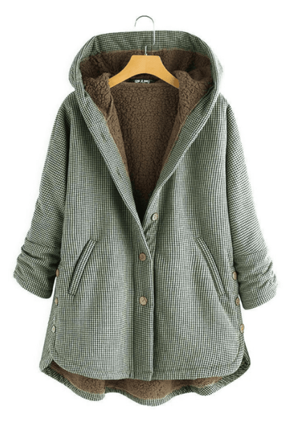 Plush Fleece Hooded Oversized Winter Jacket