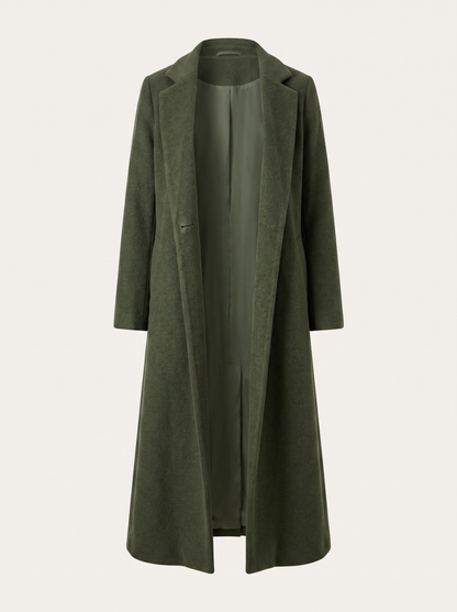 Longline Open-Front Coat in Extended Sizes