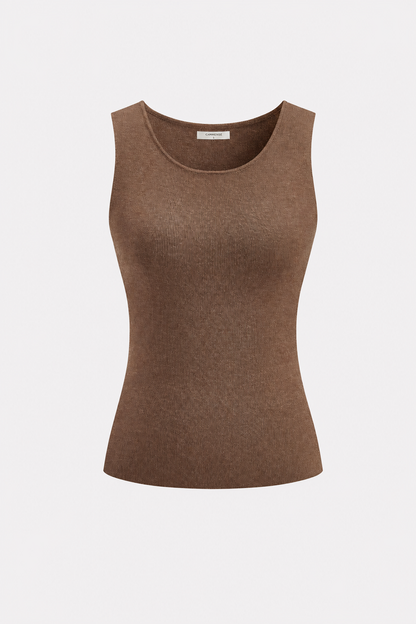 Knit Tank Top and Capelet Two-Piece Set - view 6