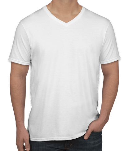 Straight Pride Flag For A Proud Heterosexual Person V-Neck T-shirt