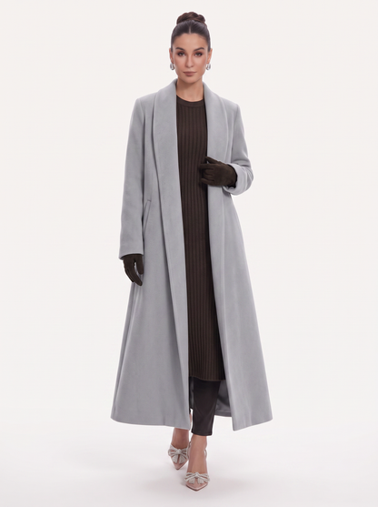 Longline Open-Front Coat in Extended Sizes - view 11