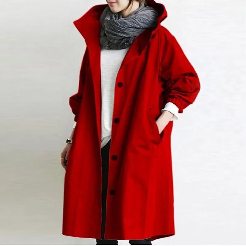 Lightweight hooded jacket with relaxed fit - view 10