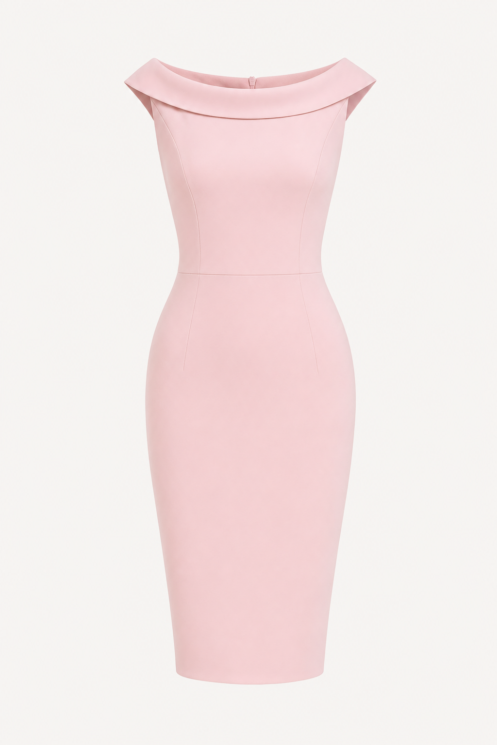 Slim Fit Sleeveless Midi Dress