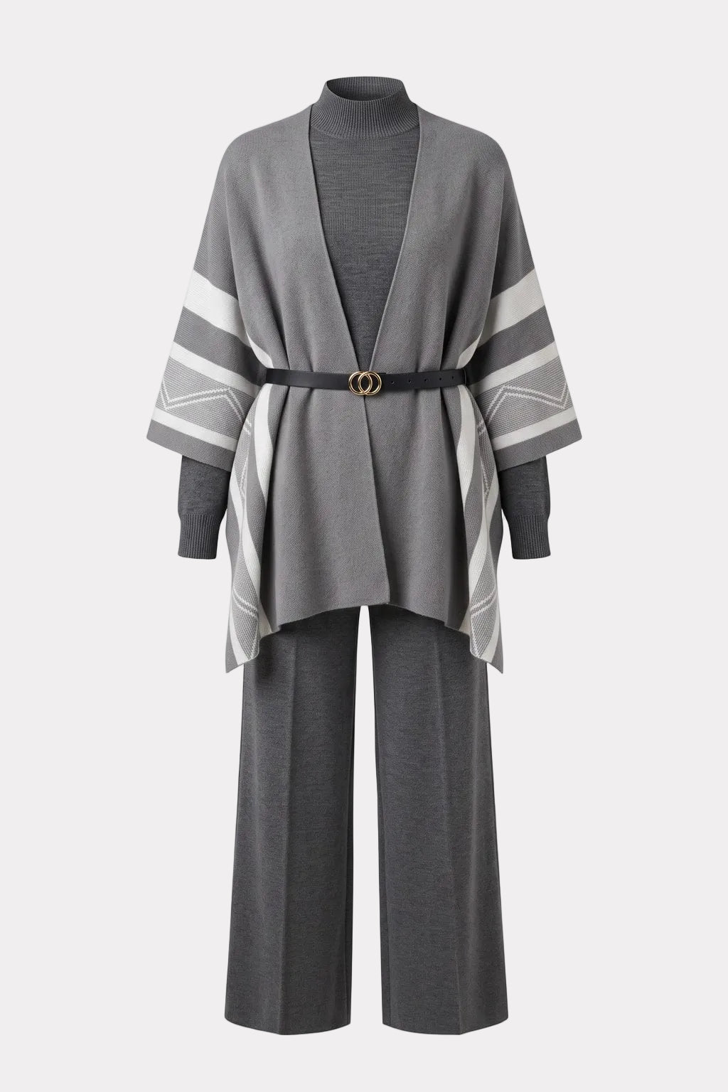Virgin Wool Lounge Set with Tailored Fit - 1