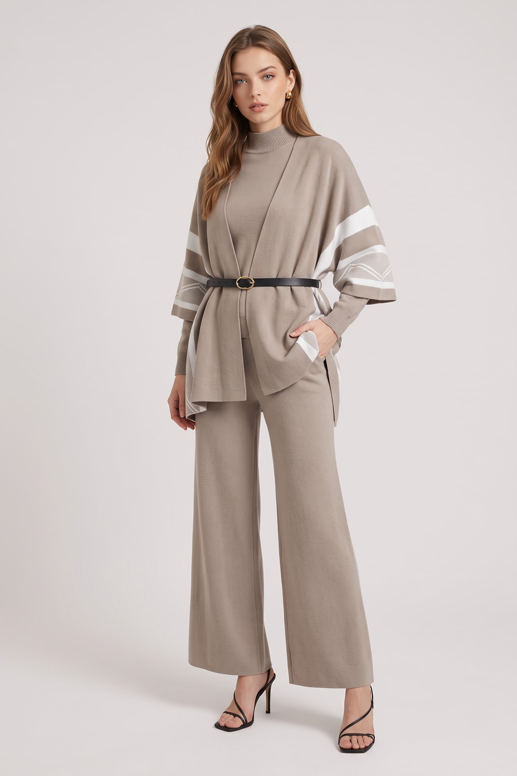 Virgin Wool Lounge Set with Tailored Fit - 5