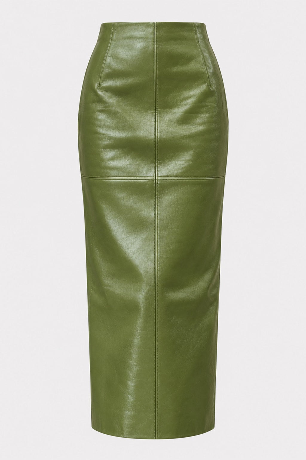 Maxi Skirt Sleek Zipper Streetwear - 1